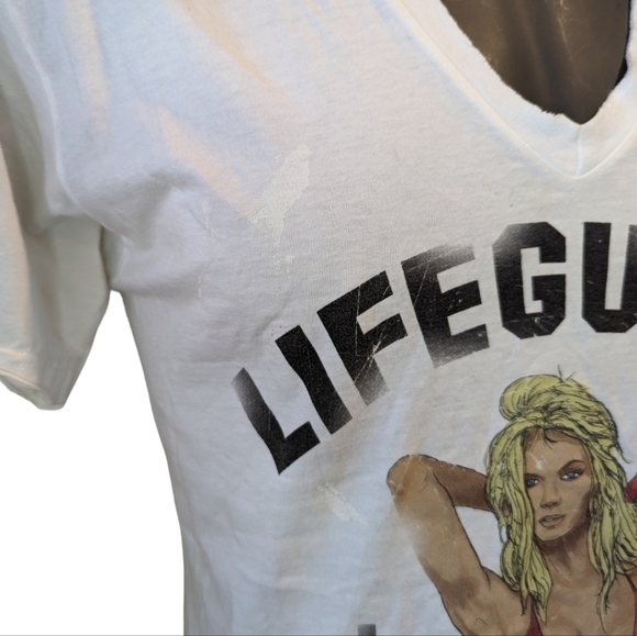 Dom rebel white lifeguard t shirt medium - Picture 5 of 9